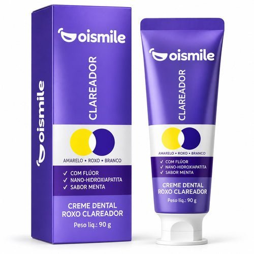 Creme Dental Roxo Clareador – Oferta 10.10